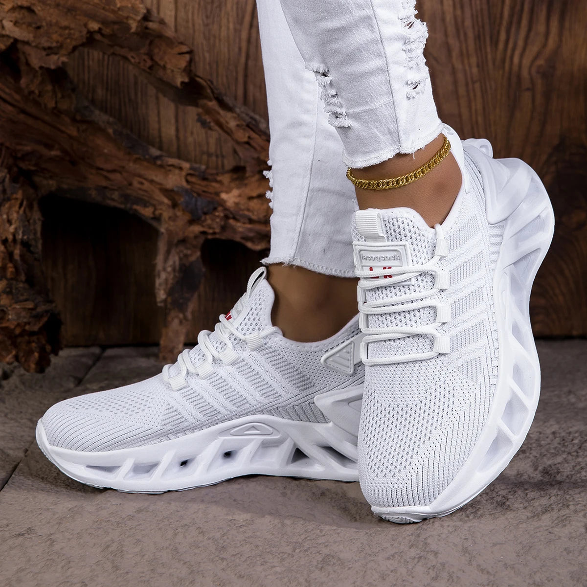YRZL Running Shoes Men Women Sneakers Casual Sports Shoes Breathable Comfortable Tennis Shoes Woman Sneakers Size 36-45