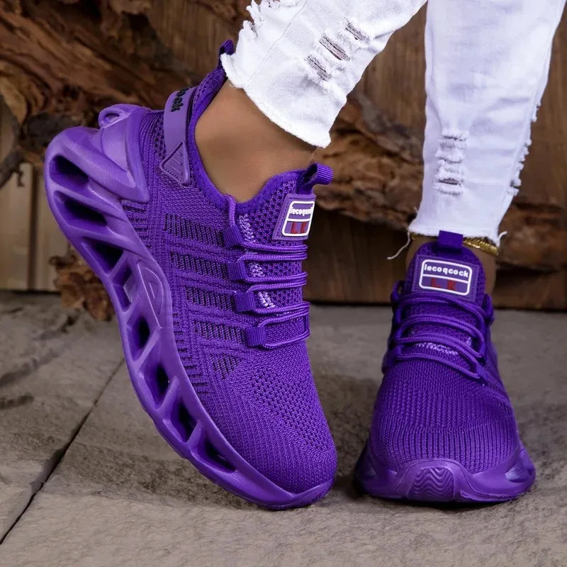 YRZL Running Shoes Men Women Sneakers Casual Sports Shoes Breathable Comfortable Tennis Shoes Woman Sneakers Size 36-45