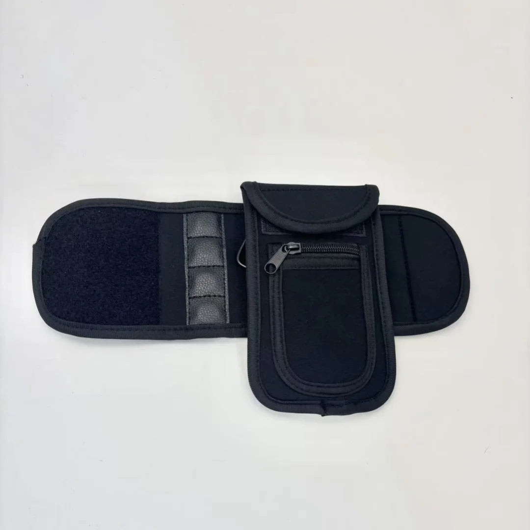 Magnetic Gym Water Bottle Bag Holder Built-in Magnet Easy Attachment to Metal Surface Magnetic Bottle Sleeve Pouch