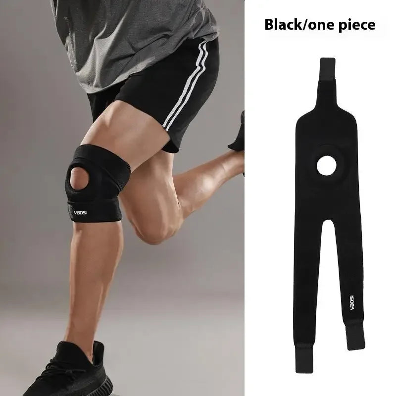 Kneepad Stabilizer Fitness Knee Pads Adjustable Compression Knee Support Brace for Knee Pain, Arthritis, Sports and Recovery