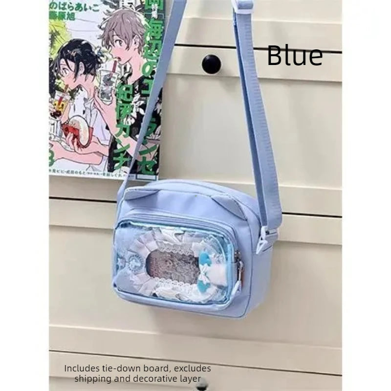 Y2K Fashion Transparent Ita Bag Backpack Style