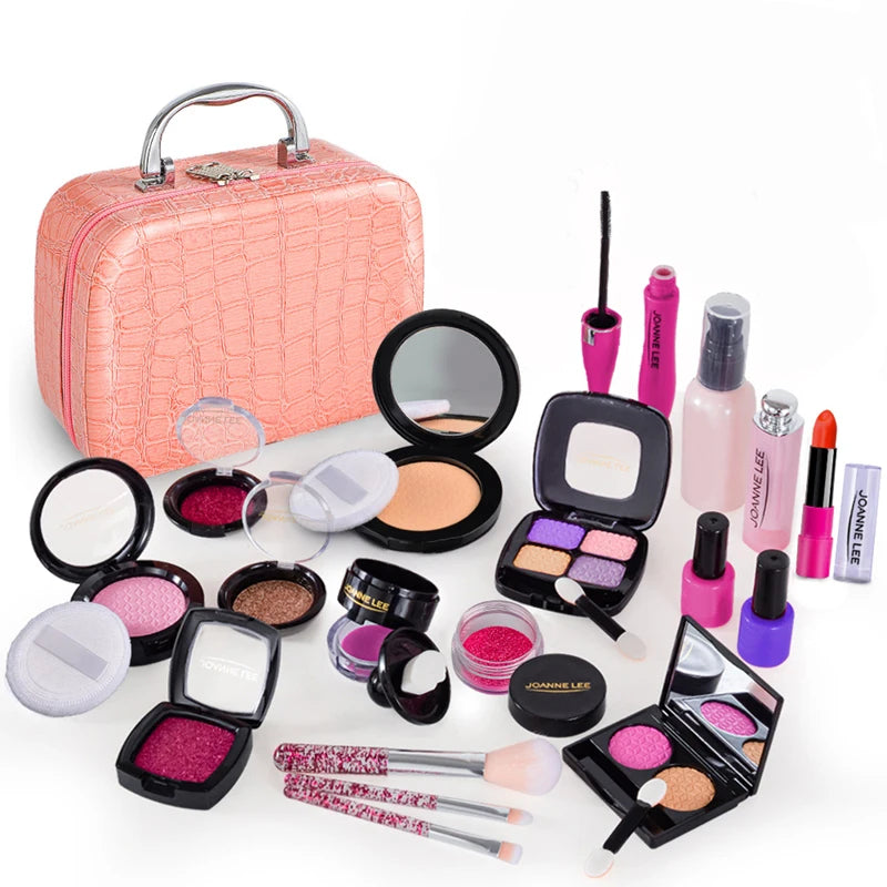 Kids Toys Simulation Cosmetics Set Pretend Makeup Toys Girls Play House Simulation Make up Educational Toys for Girls Fun Game