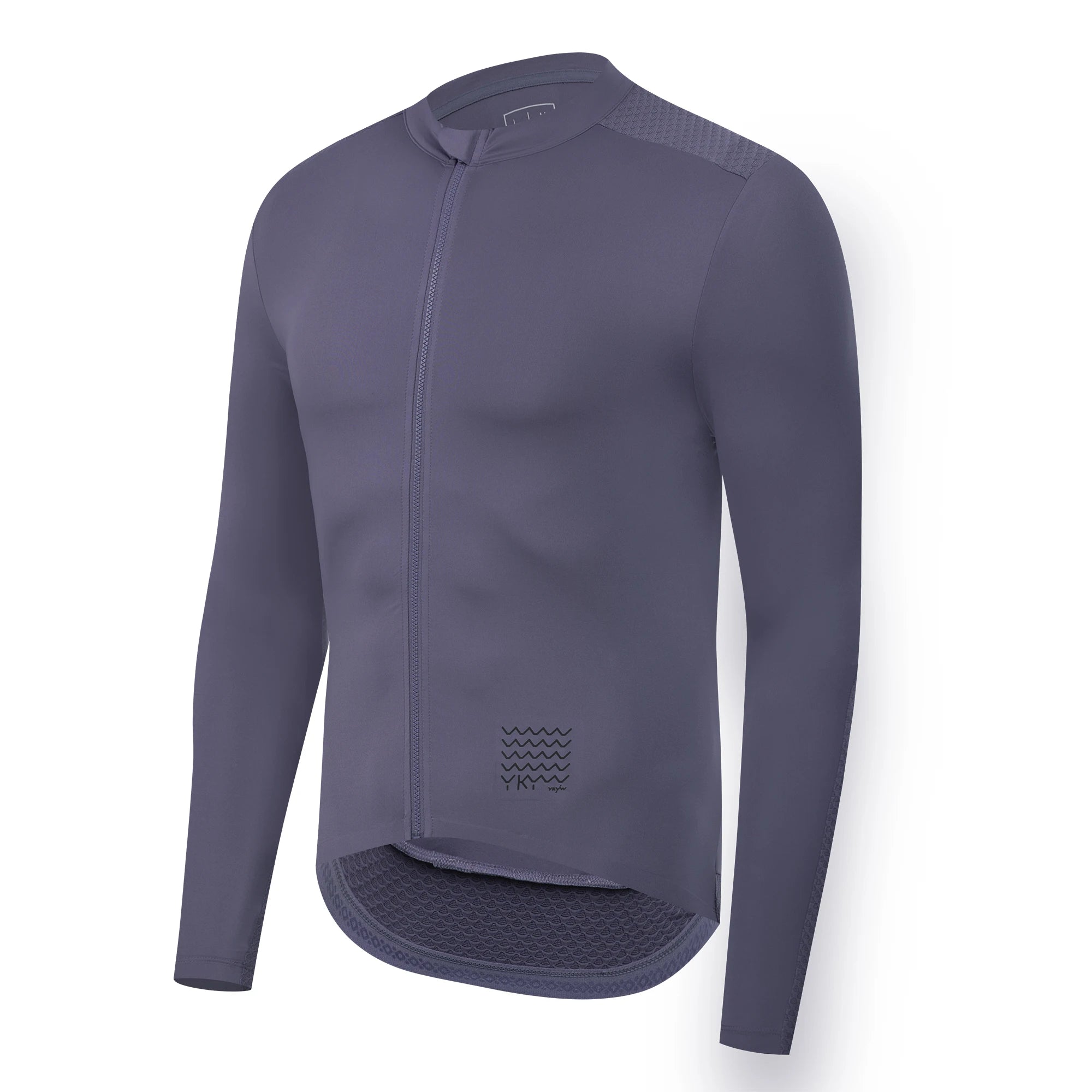 YKYWBIKE Men's Cycling Jersey Long Sleeve Bicycle Full Sleeve Jersey Breathable Road Bike Shirt Pro Team MTB Riding Clothes