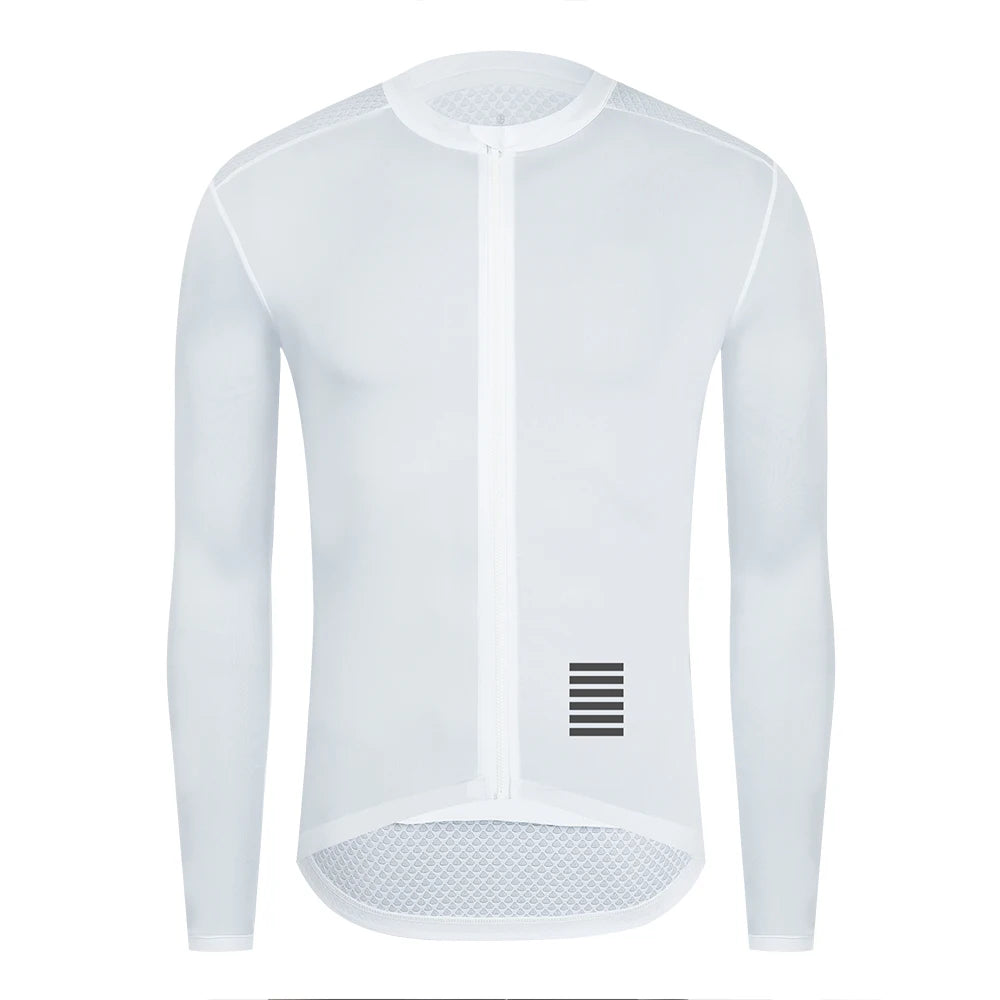 YKYWBIKE Men's Cycling Jersey Long Sleeve Bicycle Full Sleeve Jersey Breathable Road Bike Shirt Pro Team MTB Riding Clothes