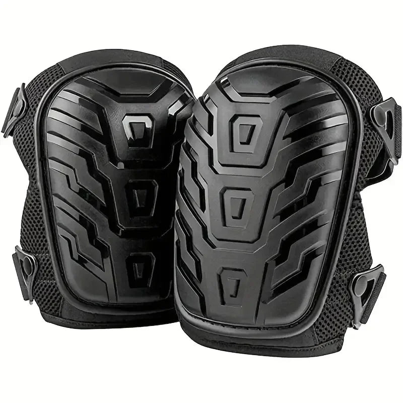 Knee Brace Professional Work Knee Brace Gel Construction with Safety Dual Straps Adjustable Knee Brace Tool for Men Women