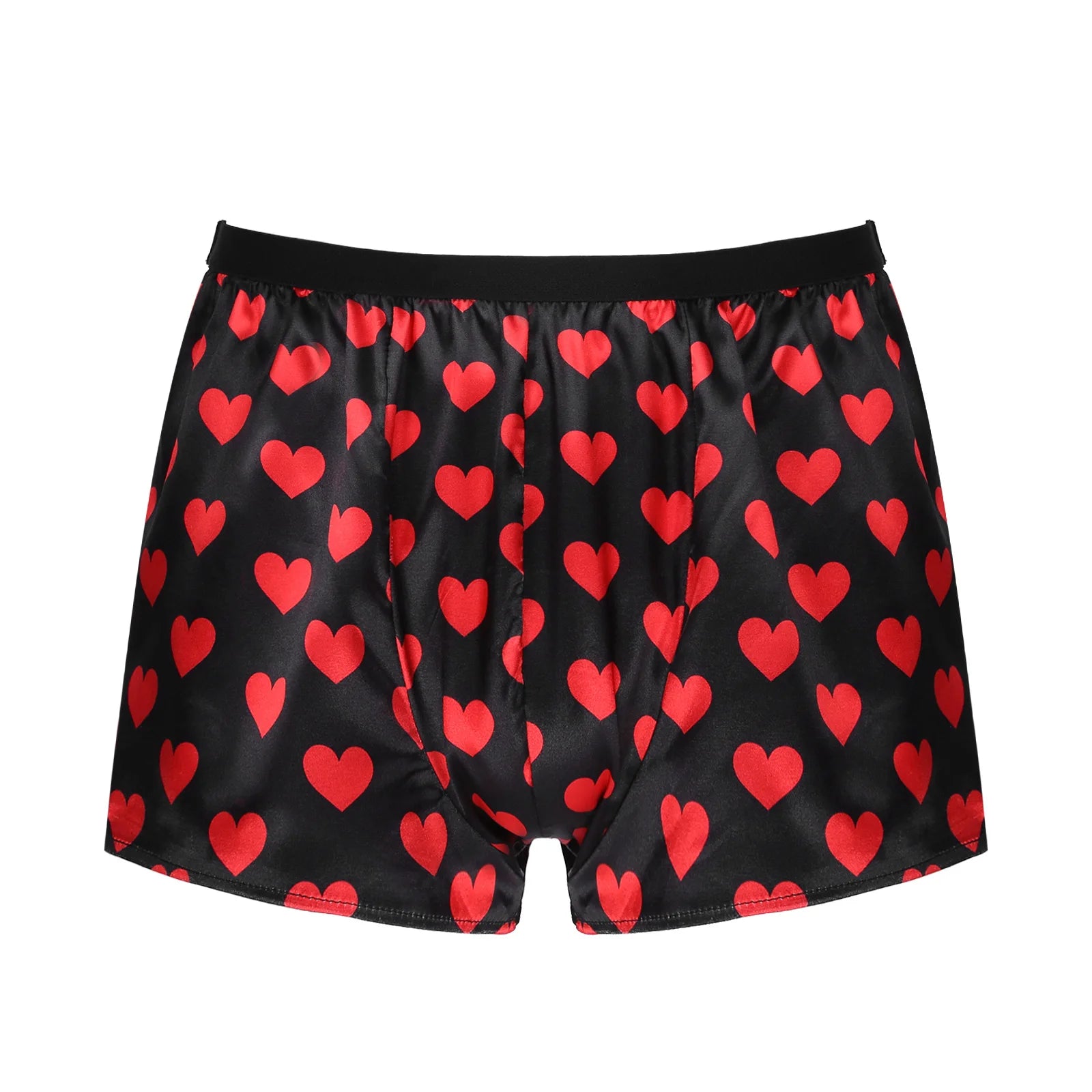 Sexy Shiny Satin Funny Boxer Shorts Mens Shorts Lightweight Panties Boxer Short for Lingerie Nightwear Japanese Man Underwear