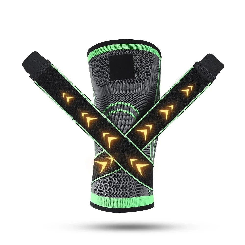 2 Pcs Knee Pads Sports Support Braces for Men & Women Arthritis Joints Protector Compression Sleeve Fitness Kneepad