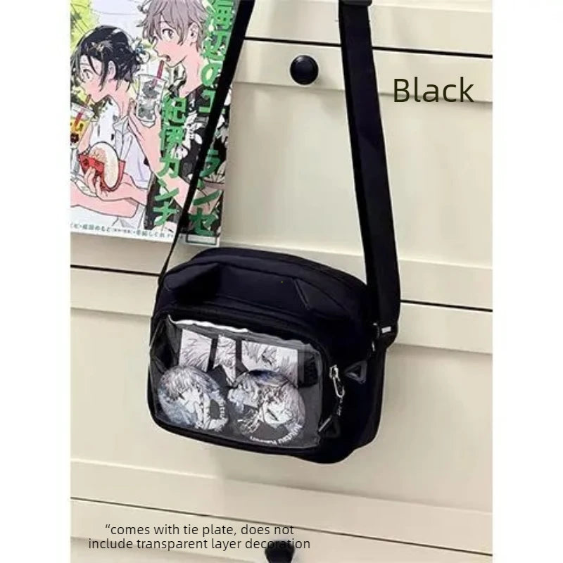 Y2K Fashion Transparent Ita Bag Backpack Style