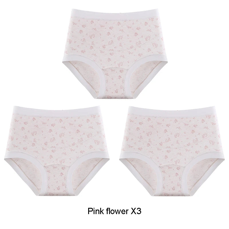 Postpartum Panties Breathable Women's Cotton Briefs Cartoon Intimate Clothes for Women Maternity Underwear Pregnant Panty Gifts