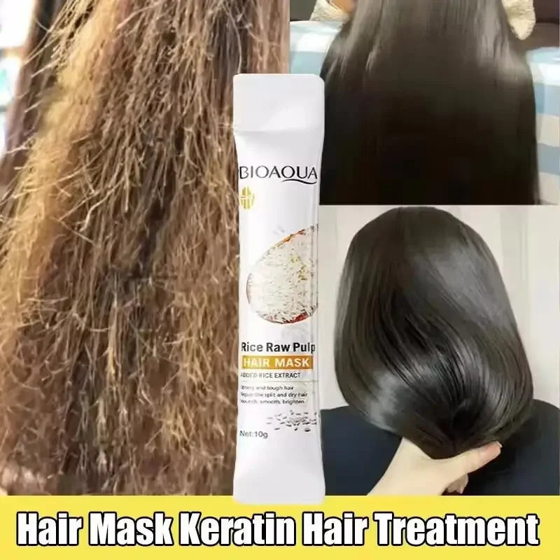 Rice Keratin Hair Mask – 5 Second Repair