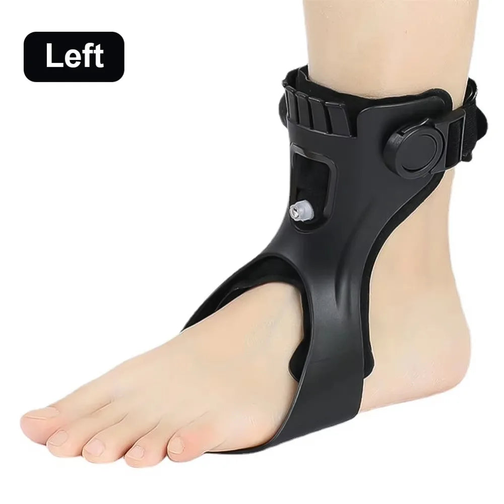 Knob Adjustment Plantar Fasciitis Splint Brace Buckle Airbag Dorsal Drop Foot Orthopedic Brace Comfortable Skin-friendly