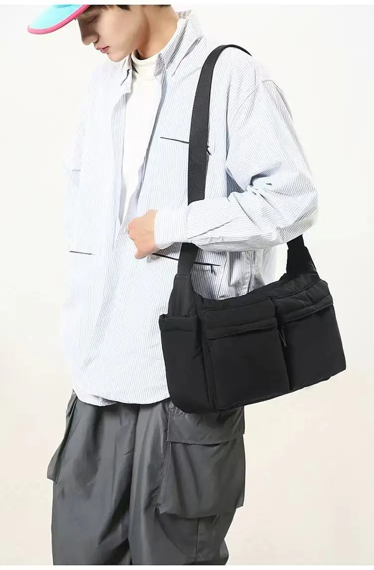 Spring and summer canvas bag women's new hot selling women's bag Youjia high-end sense one-shoulder crossbody bag light luxury n
