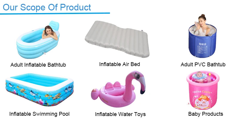 Design Quality  Foldable Bathtub Inflatable Bathtub Portable Folding Tub Spa for Adult