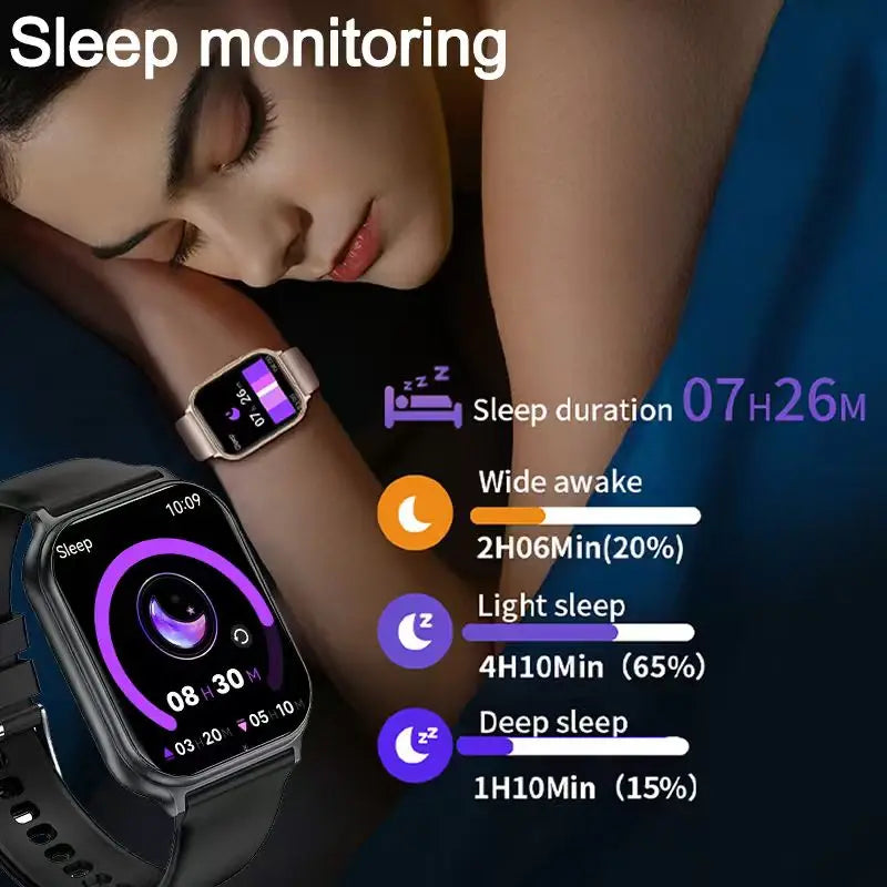Bluetooth Call Fitness Smart Watch (2026 Model)