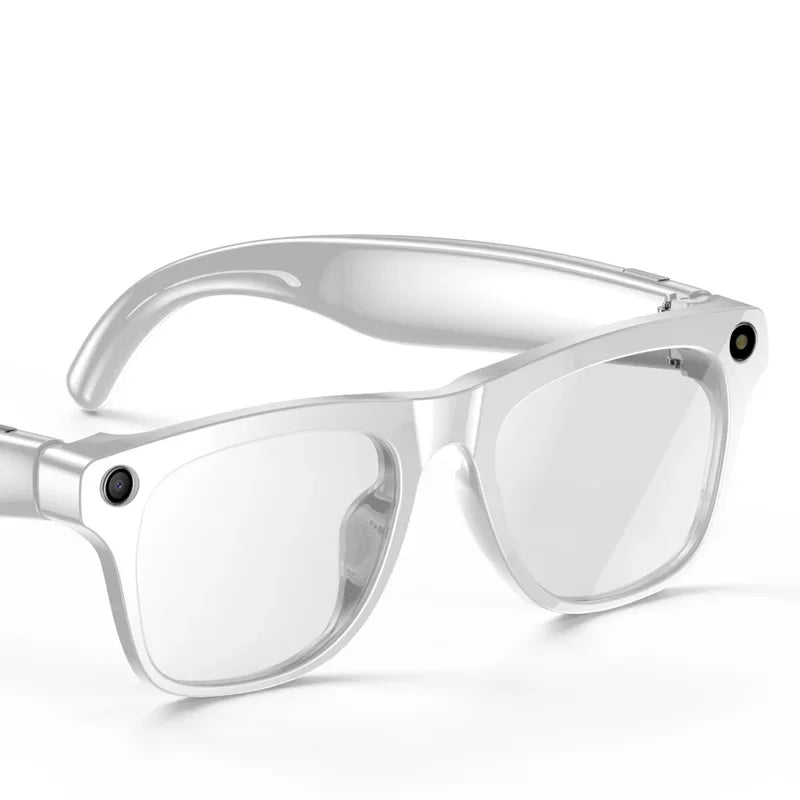 6K HD AI Camera Glasses 800MP Photochromic Multifunctional Smart Glasses Bluetooth Calling Photo Video ChatGPT Music Translation