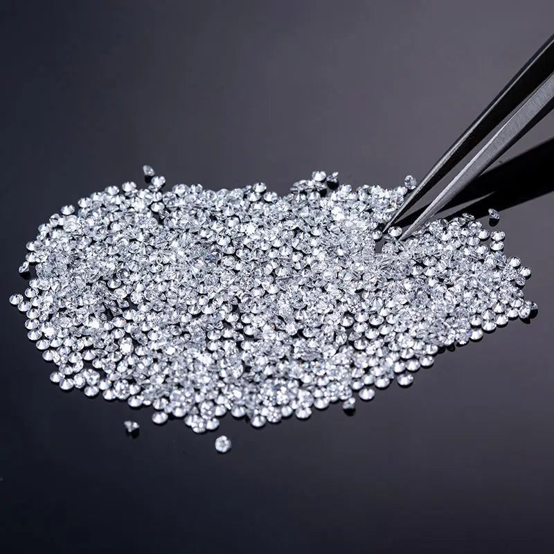 100% Real D Color VVS 3EX Lab Grown Diamond 1.3mm~3.4mm Without Certificate Loose Diamonds Diy For Jewllery Super White Pure