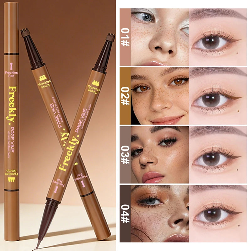 Dual-Head Waterproof Freckle Stamp Pen