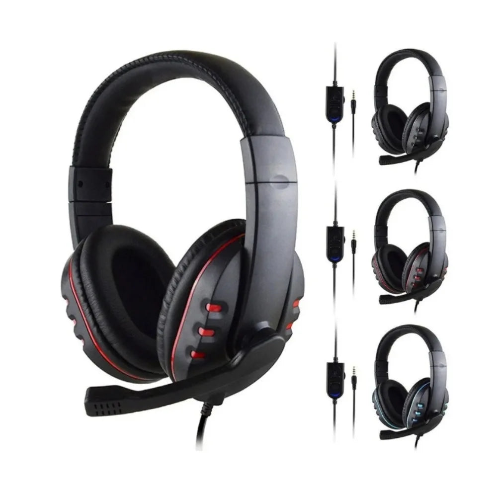 3.5mm Wired Gaming Headset with Microphone