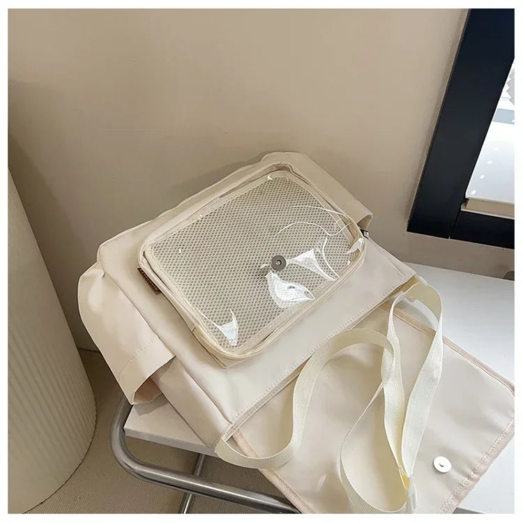 Y2K Fashion Transparent Ita Bag Backpack Style