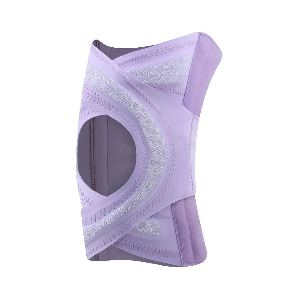 GTUBIKE 1PCS Thin Cross Sports Knee Brace Meniscus Protection Knee Support for Running Sports Non-Slip Compression Knee Sleeve