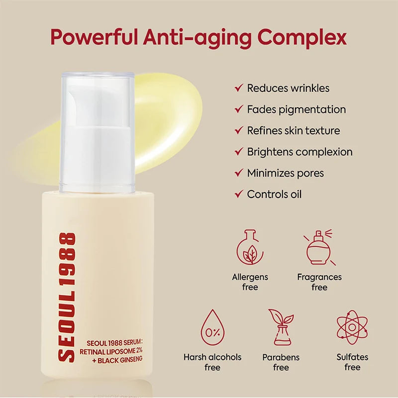 Black Ginseng Firming Skin Care Serum Ampoule