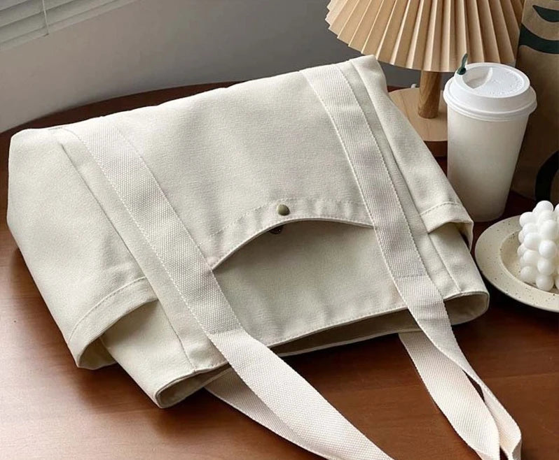 =Women’s Casual Canvas Commuter Tote Bag