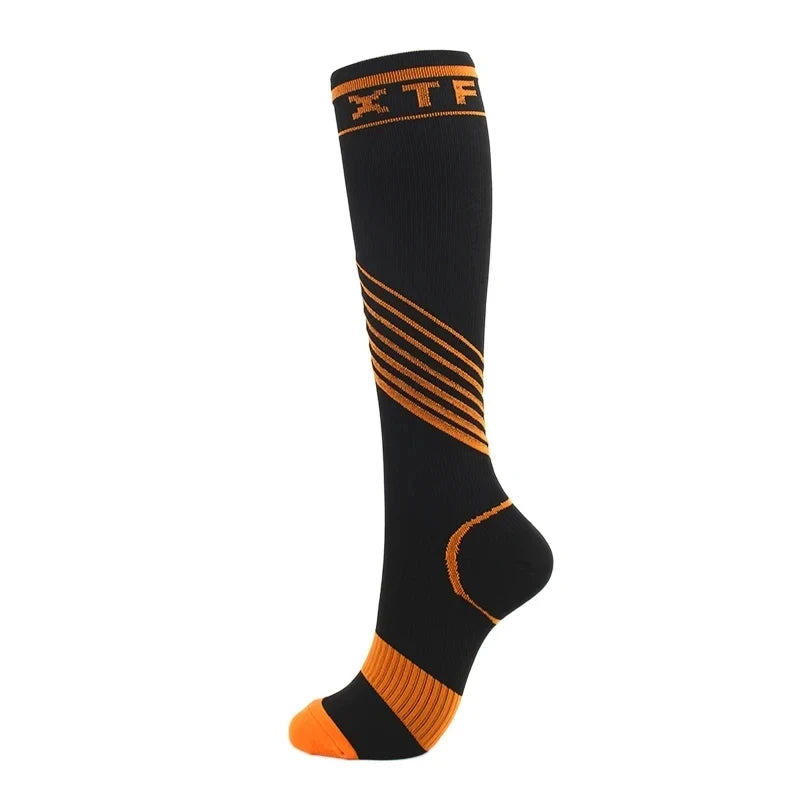 Varicose Compression Socks For Men Women Basketball Fitness Marathon Sports Socks For Doctors Swelling Diabetes Anti Fatigue New