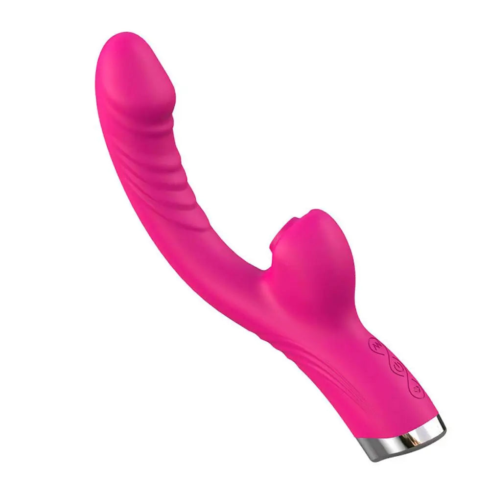 Vibrator For Women 2 In 1 Licking Machine Female G Spot Clitoral Stimulator Vibro Masturbator Goods Adult Women Sex Toys 18+