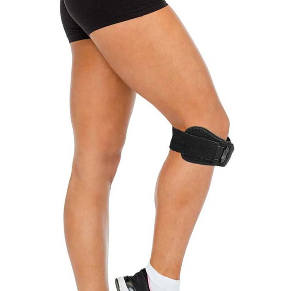 Adjustable Knob Sports Knee Guard Band Protecting Meniscus Tendon Injury Patellar Strap Knee Pads Prevent Ligament Strain