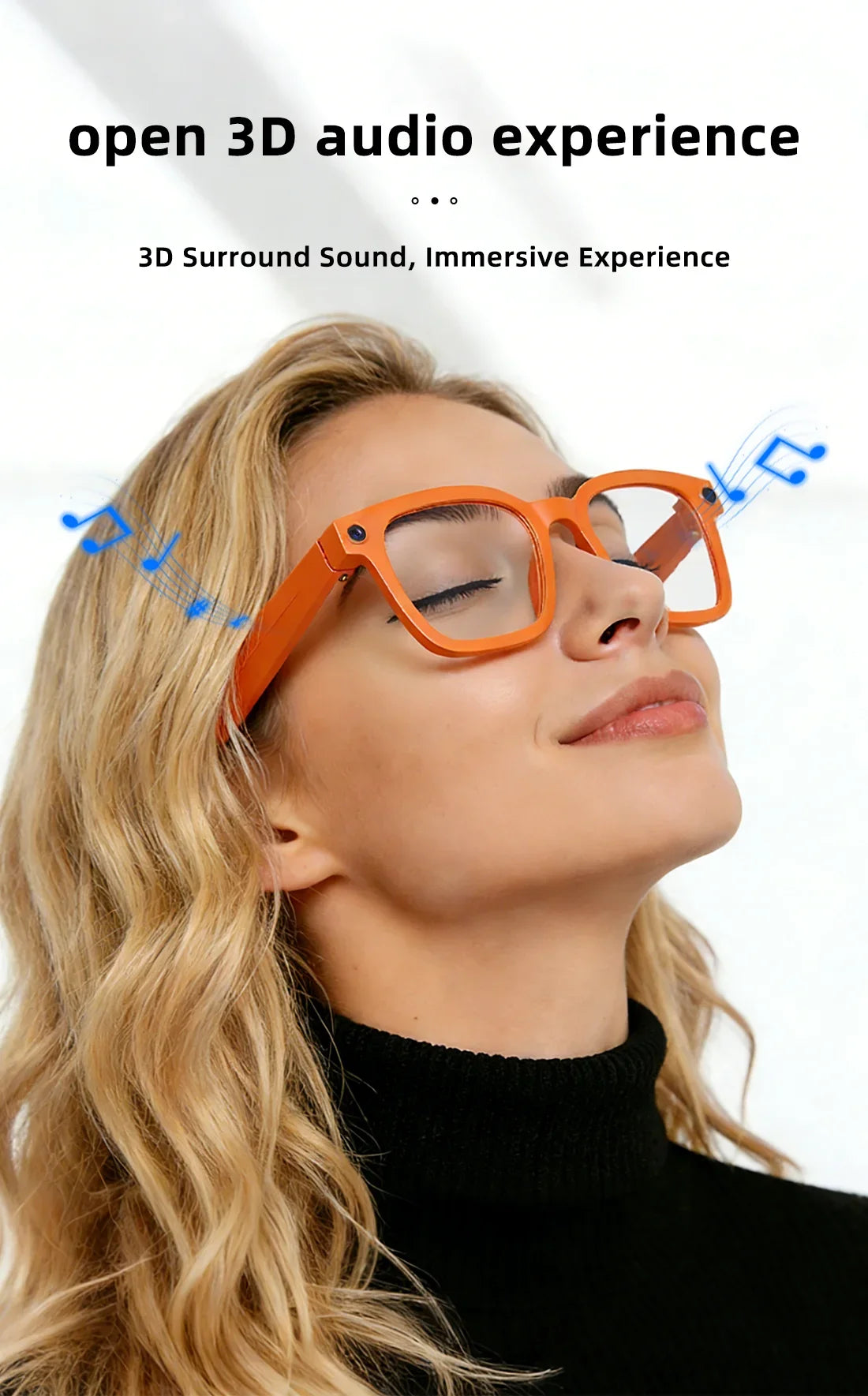 AI Smart Glasses 800W Camera Recording AI Photo Recognition BT Call Real Time Translation Voice Assistan Sunglasses Men Women