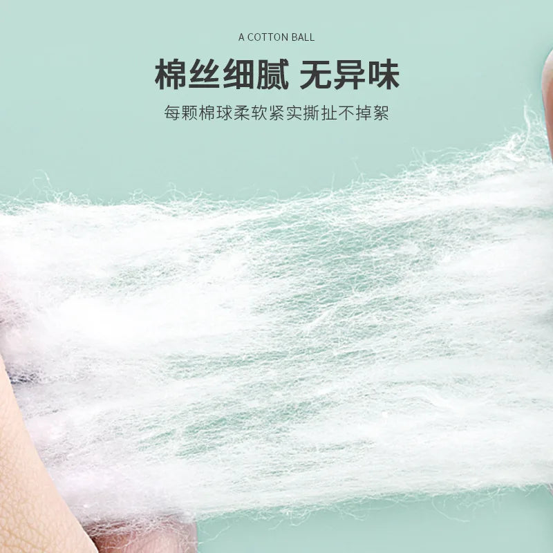 100Pcs/Pack Nail Polish Remover Cotton Wool Balls Cleaning Tool Nail Art Cleaner Manicure Tools