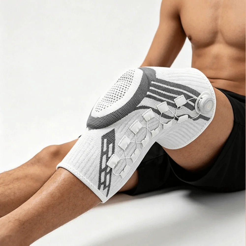 Professional Adjustable Knob knee pads Non-Slip Thin Sports Knee Brace Breathable Elastic Knee Brace Support Basketball