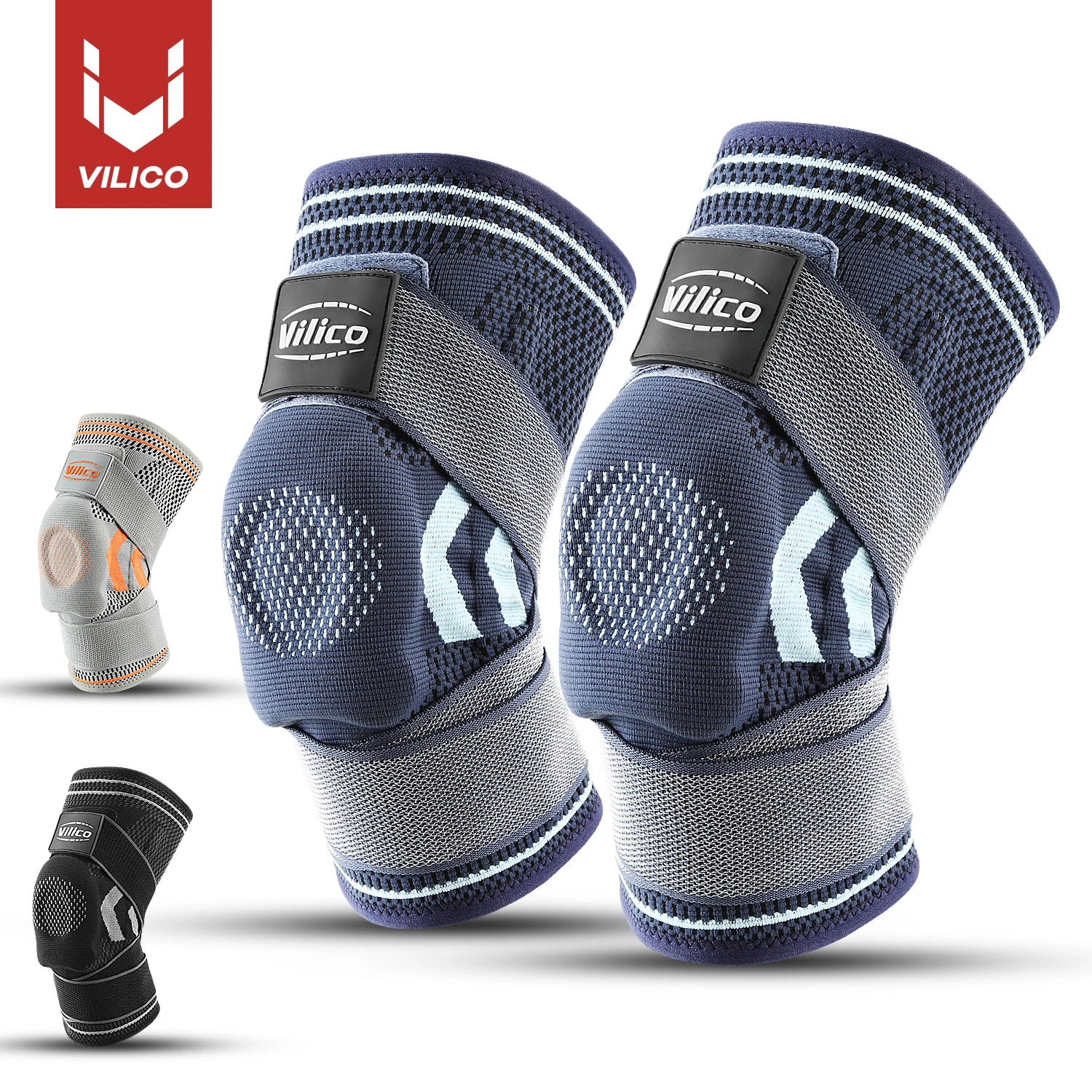 1PC Knee Brace Compression Knit Knee Pad For Sports Quickly Absorb Perspiration Keep Knees Warm Knee Boosters Breathable Support