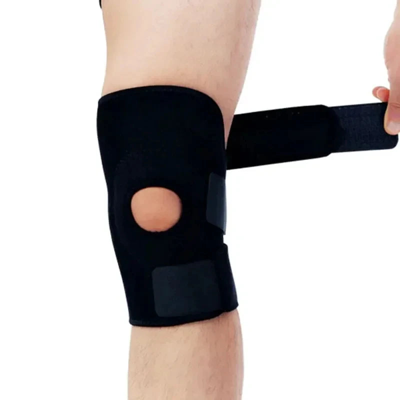 Sports knee pads, outdoor hiking, basketball, cycling, knee pads, running, strengthening protective gear, spring knee pads