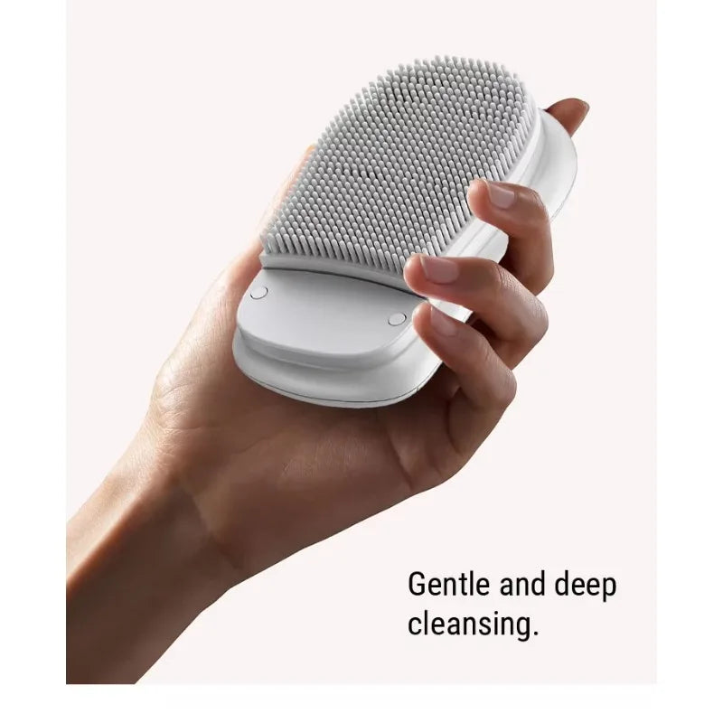 Rechargeable Silicone Bath Massage Brush