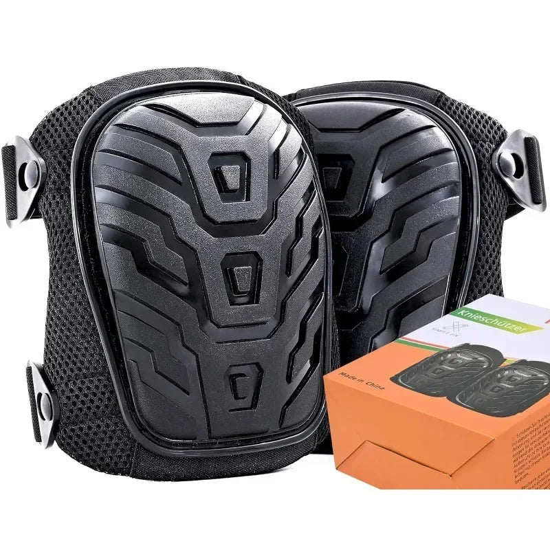 Knee Brace Professional Work Knee Brace Gel Construction with Safety Dual Straps Adjustable Knee Brace Tool for Men Women