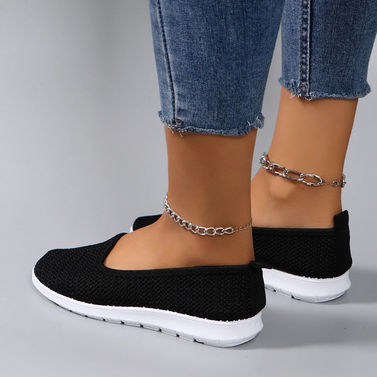 Women's summer breathable mesh flat shoes women's shoes casual sneakers shoes, clearance free shipping