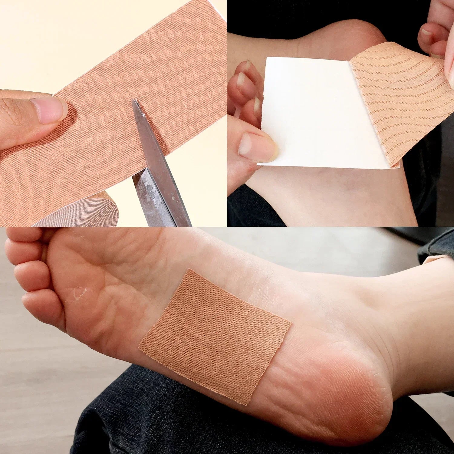 10m Invisible Underarm Sweat Roll Soft Self-adhesive Foot Sweat Absorbing Stickers for Men Women Disposable Anti Armpits Patch