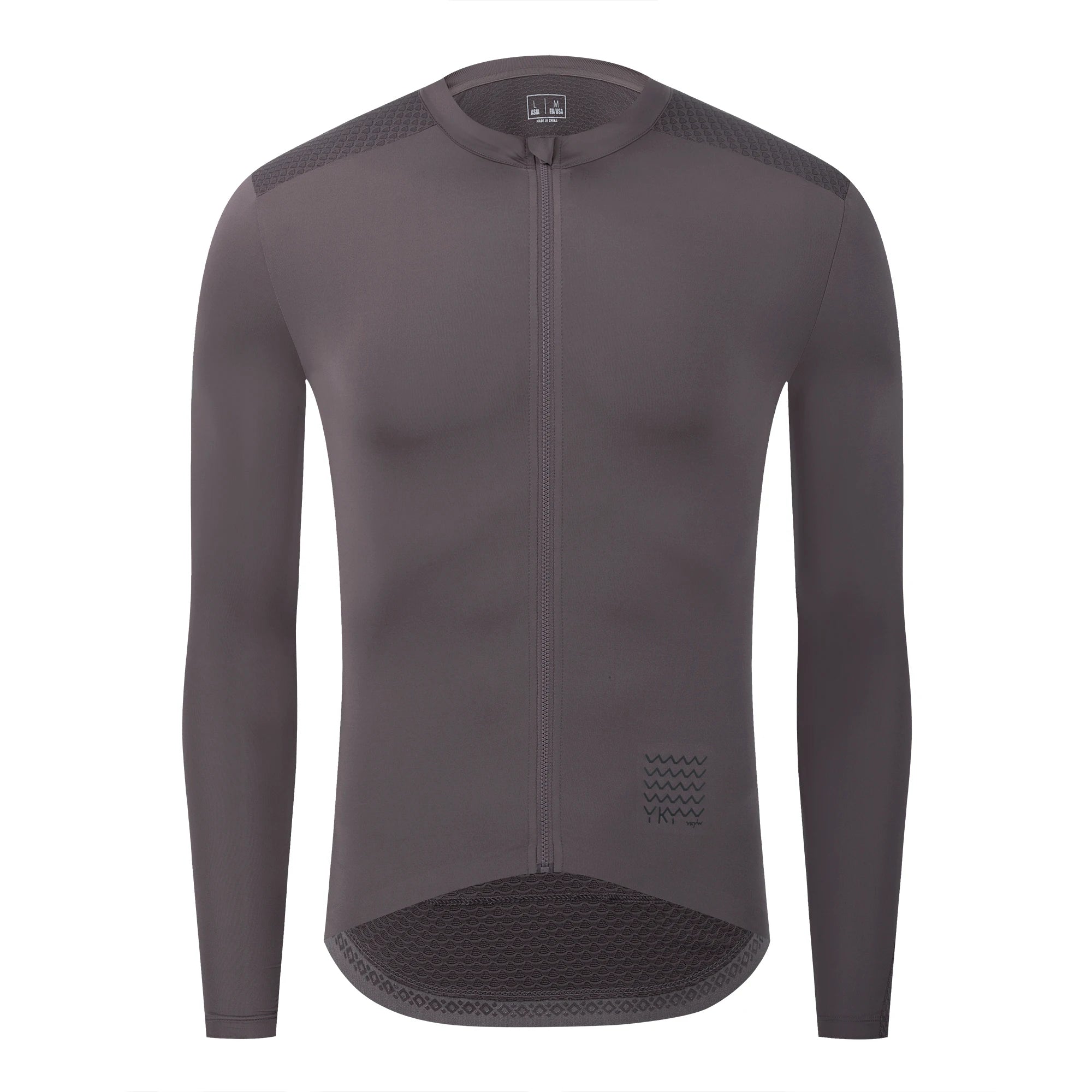 YKYWBIKE Men's Cycling Jersey Long Sleeve Bicycle Full Sleeve Jersey Breathable Road Bike Shirt Pro Team MTB Riding Clothes