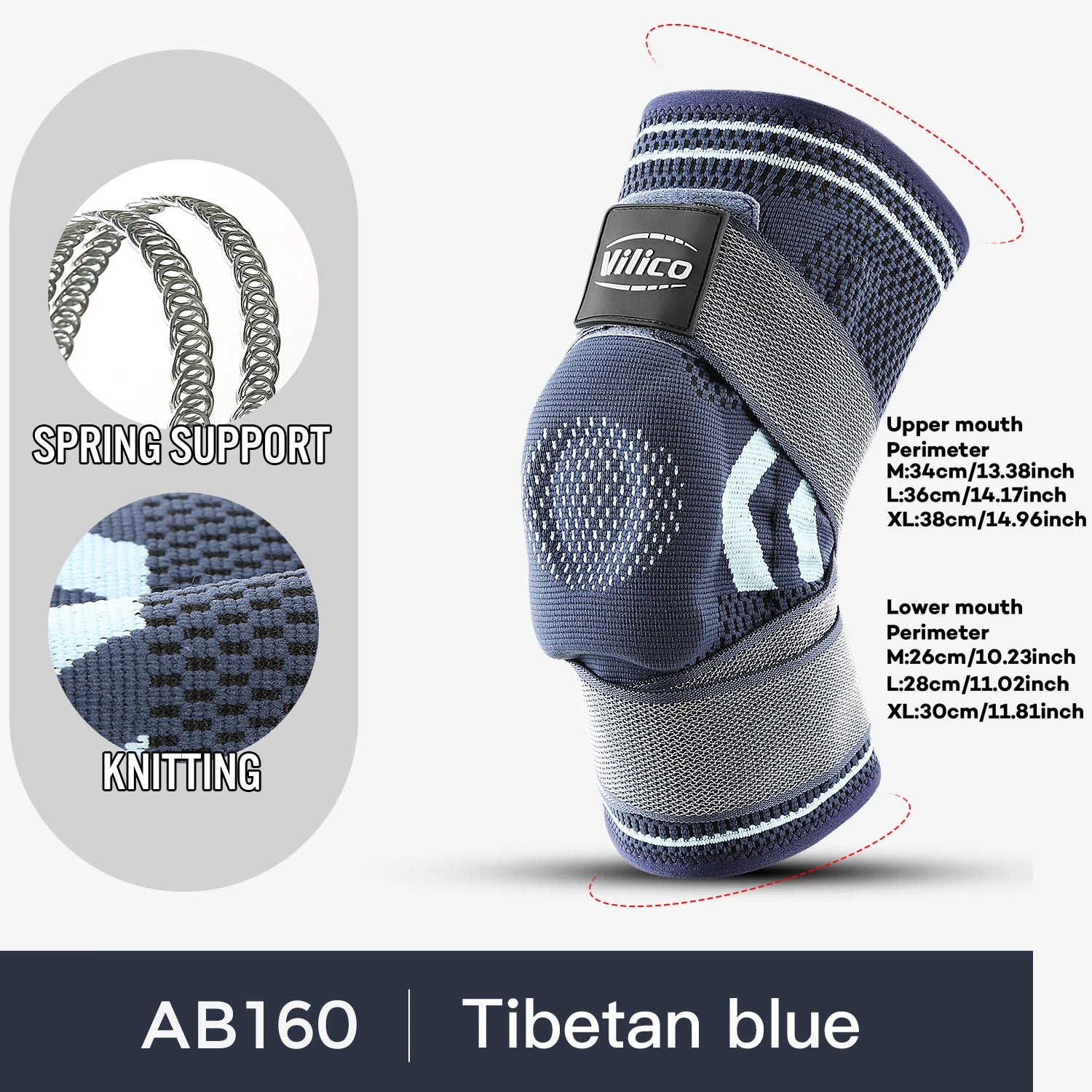 1PC Knee Brace Compression Knit Knee Pad For Sports Quickly Absorb Perspiration Keep Knees Warm Knee Boosters Breathable Support