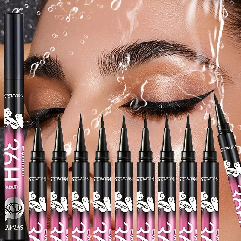3PCS/5PCS Waterproof Black Eyeliner Pencil Set