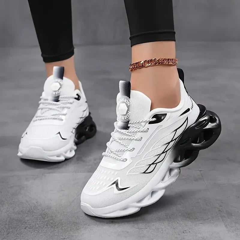 YRZL Running Shoes Men Women Sneakers Casual Sports Shoes Breathable Comfortable Tennis Shoes Woman Sneakers Size 36-45