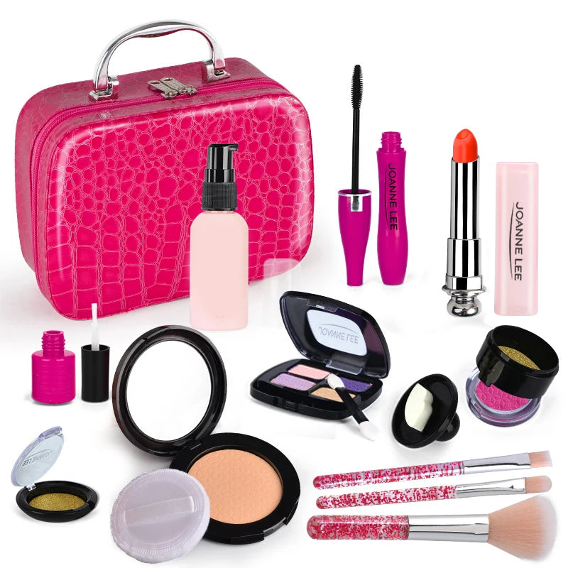 Kids Toys Simulation Cosmetics Set Pretend Makeup Toys Girls Play House Simulation Make up Educational Toys for Girls Fun Game