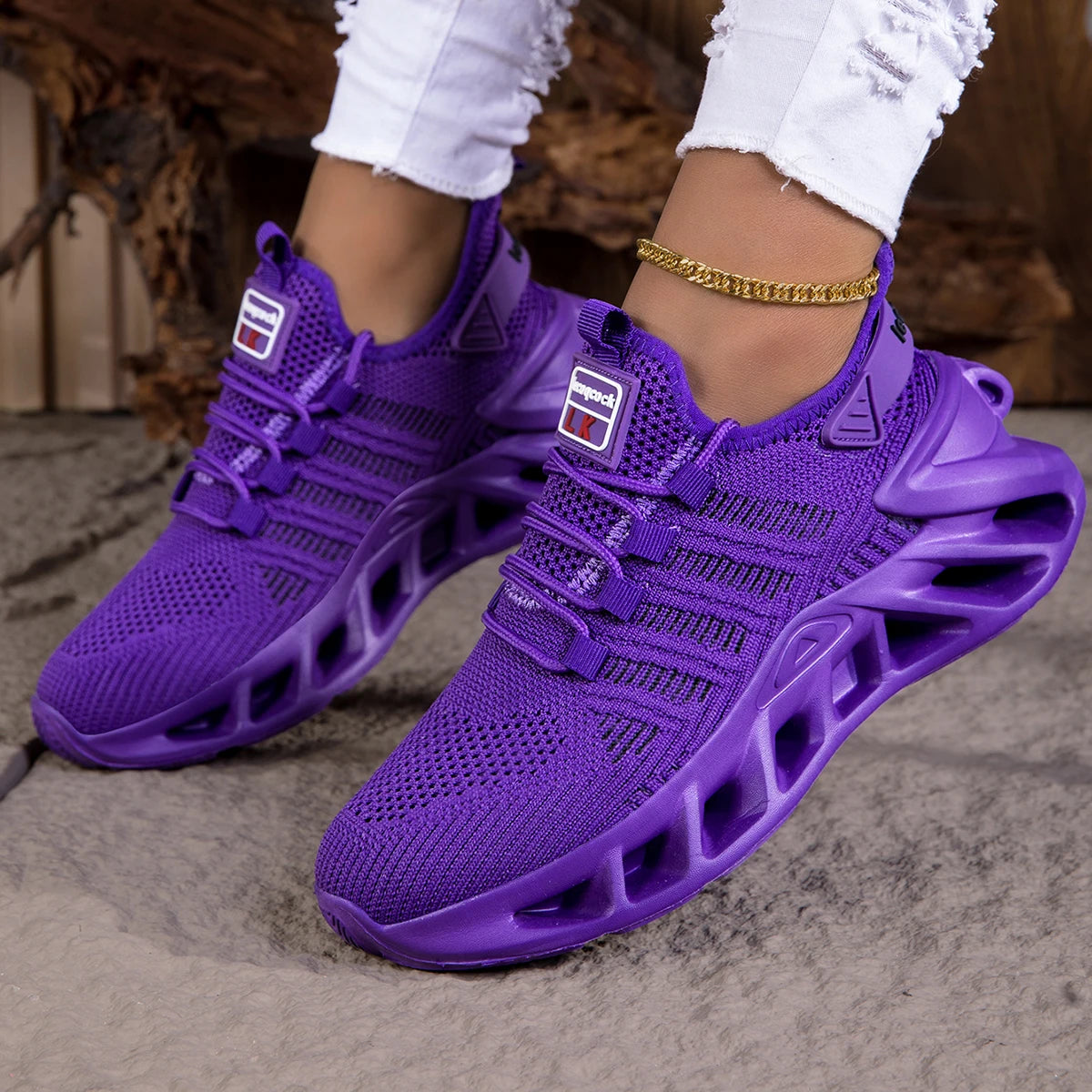 YRZL Running Shoes Men Women Sneakers Casual Sports Shoes Breathable Comfortable Tennis Shoes Woman Sneakers Size 36-45