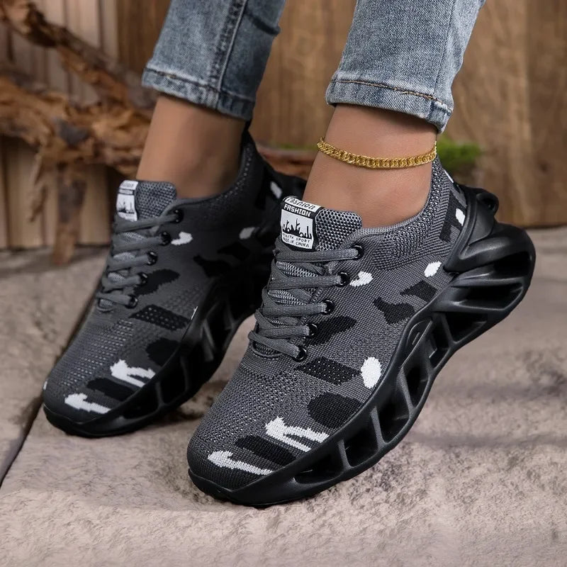 YRZL Running Shoes Men Women Sneakers Casual Sports Shoes Breathable Comfortable Tennis Shoes Woman Sneakers Size 36-45
