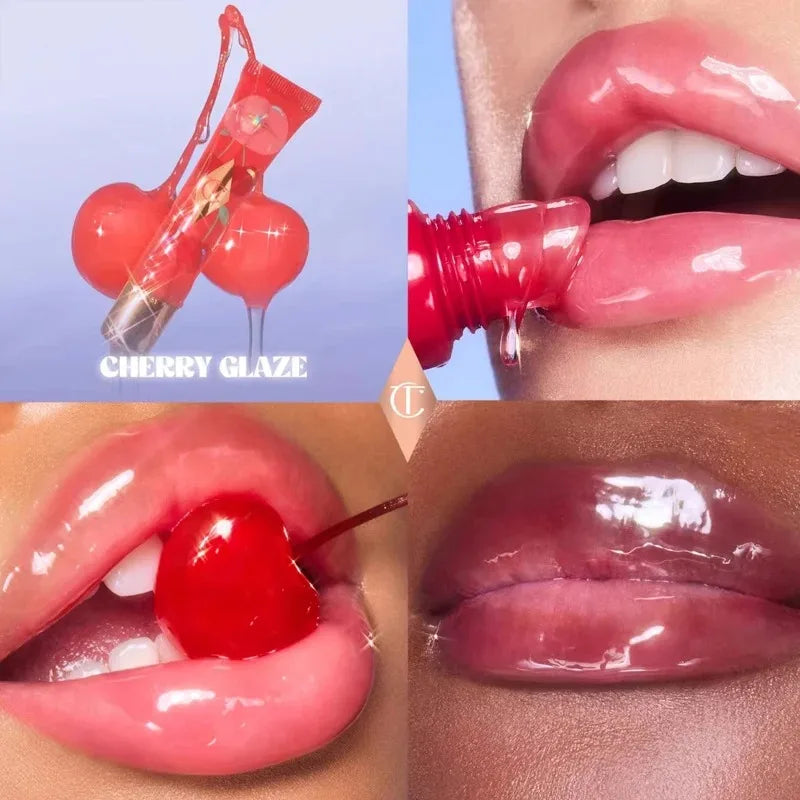 Charlotte Tilbury Lip Gloss Moisturizing Hydrating Silky Exfoliating Long-lasting Concealing Everyday Cosmetics With Packaging