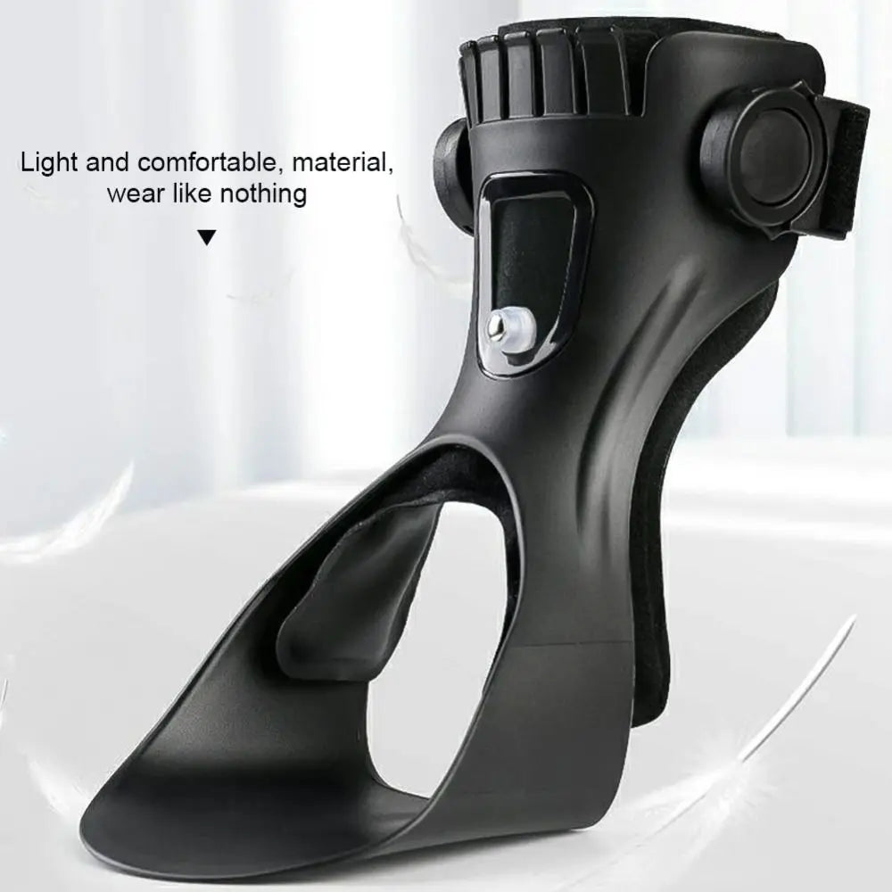 Knob Adjustment Plantar Fasciitis Splint Brace Buckle Airbag Dorsal Drop Foot Orthopedic Brace Comfortable Skin-friendly