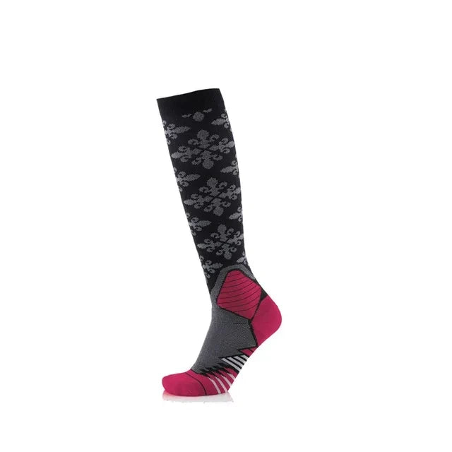 Varicose Compression Socks For Men Women Basketball Fitness Marathon Sports Socks For Doctors Swelling Diabetes Anti Fatigue New