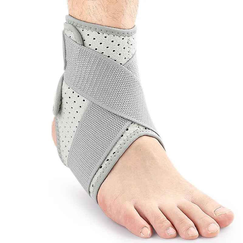 Ankle Support Brace for Sports Men Women Anti Sprain Adjustable Compression Sleeve Professional Stabilizer for Hiking Recovery