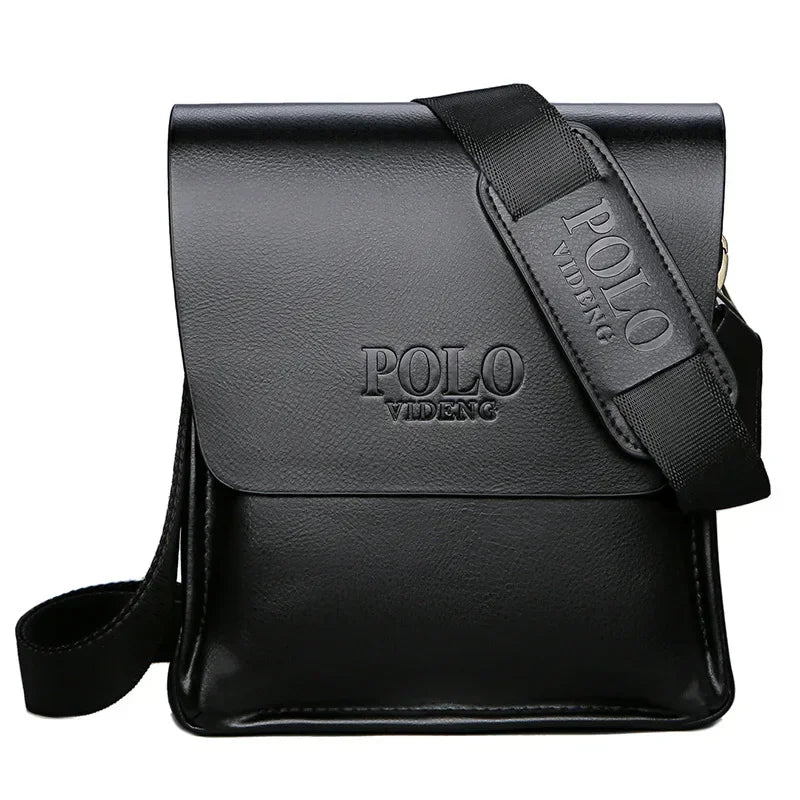 =Trendy Men’s Inclined Shoulder Business Bag